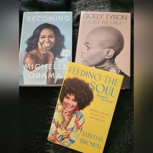Book Bundle - Michelle Obama, Cicely Tyson, Tabitha Brown - Hardcovers